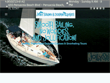 Tablet Screenshot of jollysailing.com